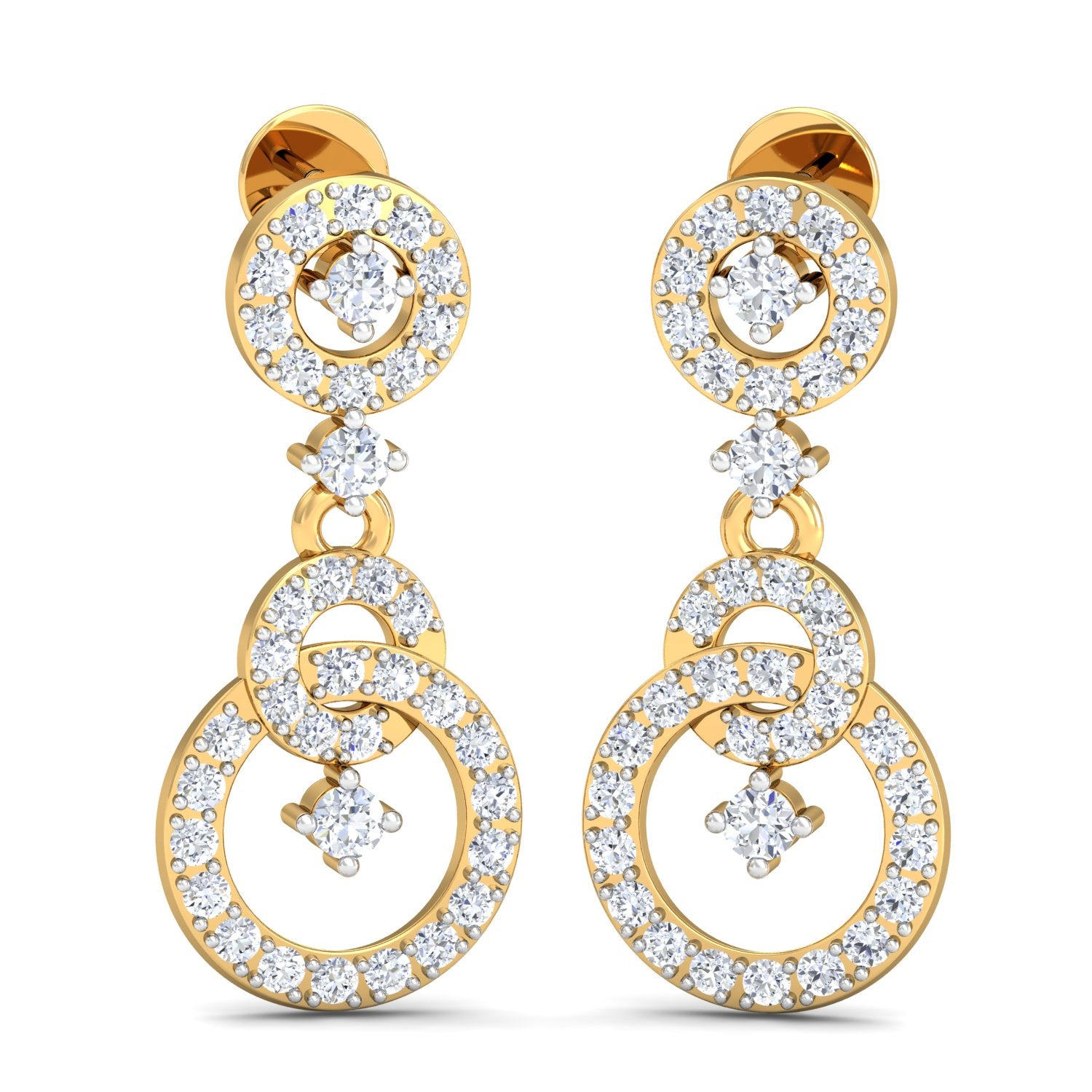 Nidal Jewels | Infinity Knot Gold and Diamond Mangalsutra Set - Nidal Jewels