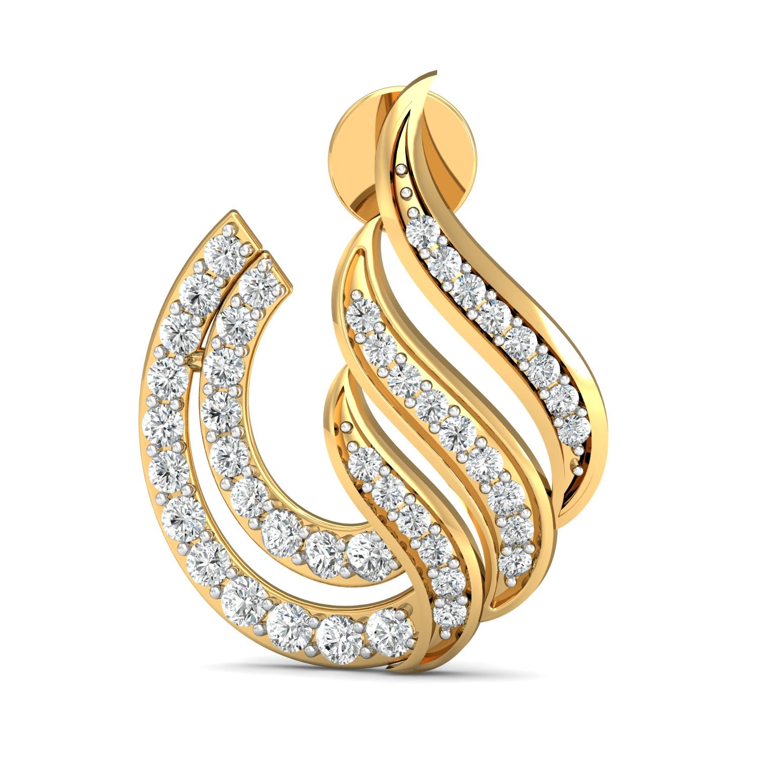 Nidal Jewels | Soulful Gold and Diamond Mangalsutra Set - Nidal Jewels