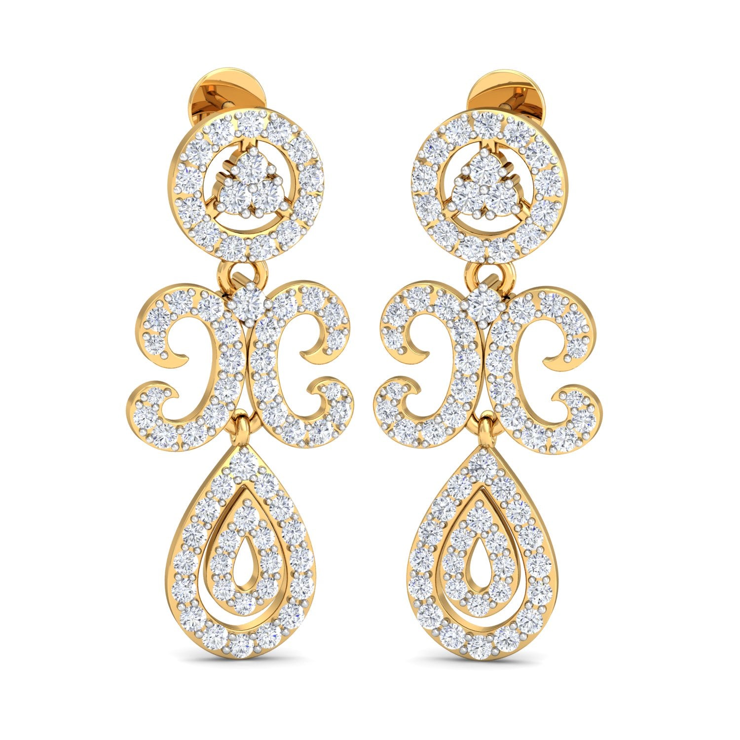 Nidal Jewels | True Knot Gold and Diamond Mangalsutra Set - Nidal Jewels