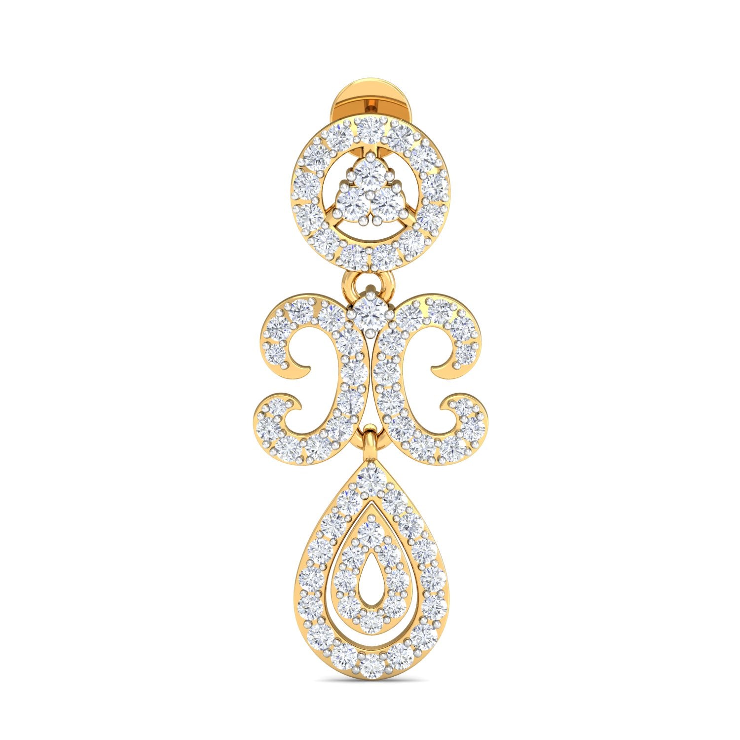 Nidal Jewels | True Knot Gold and Diamond Mangalsutra Set - Nidal Jewels