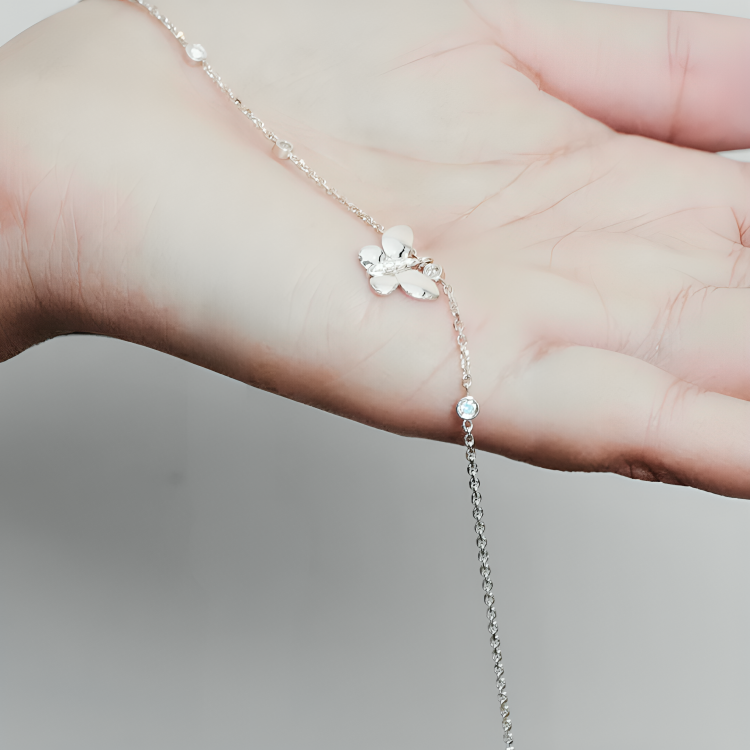 Nidal Jewels | Celestial Grace Butterfly Bracelet - Nidal Jewels