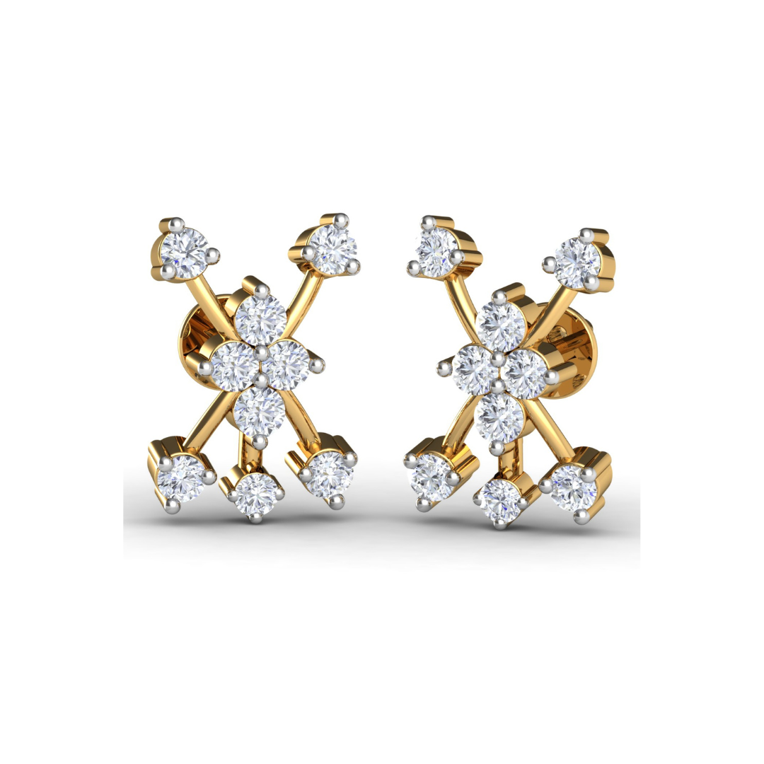 Nidal Jewels | Shining Star Gold and Diamond Mangalsutra Set - Nidal Jewels