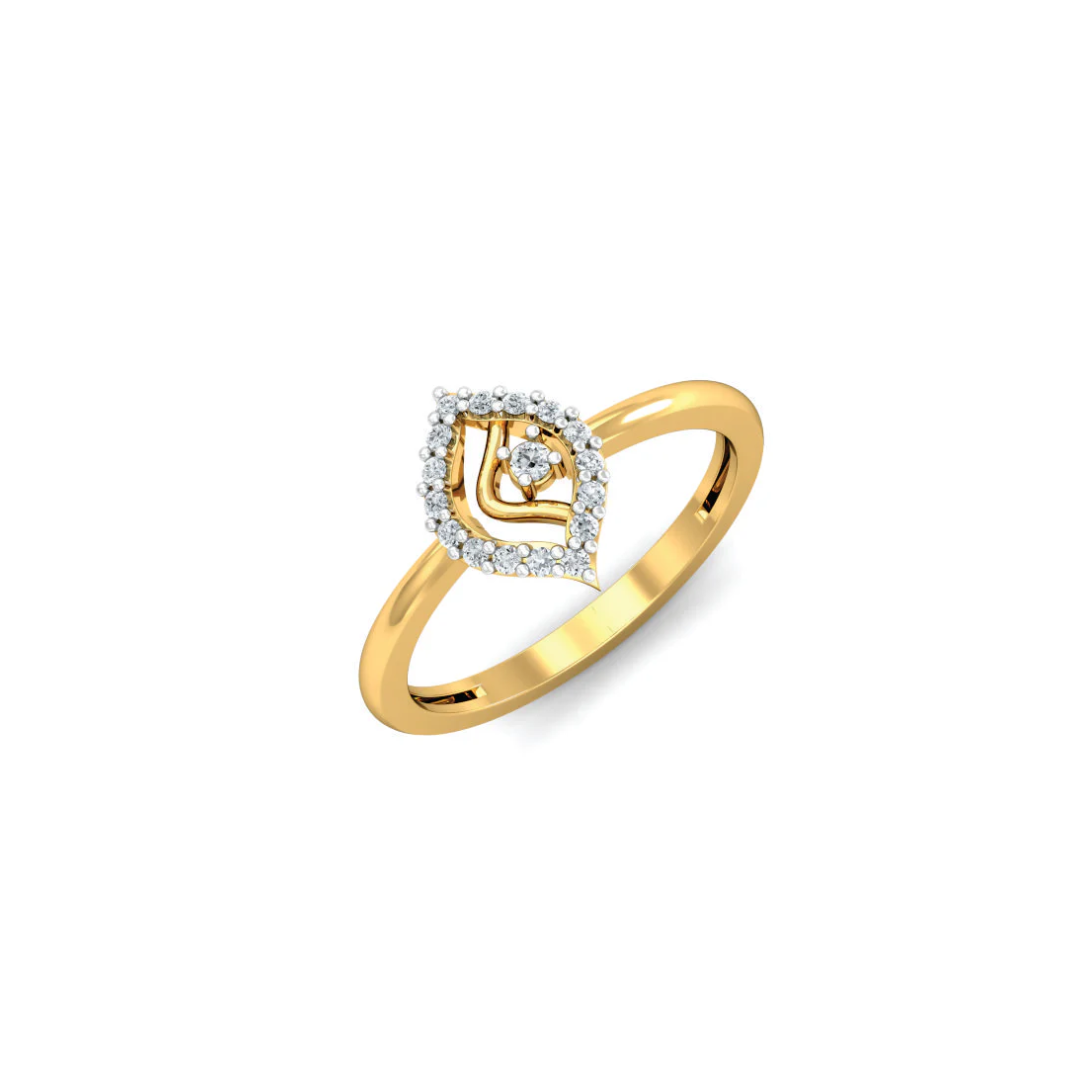 Nidal Jewels | Velvet Touch Gold and Diamond Ring - Nidal Jewels