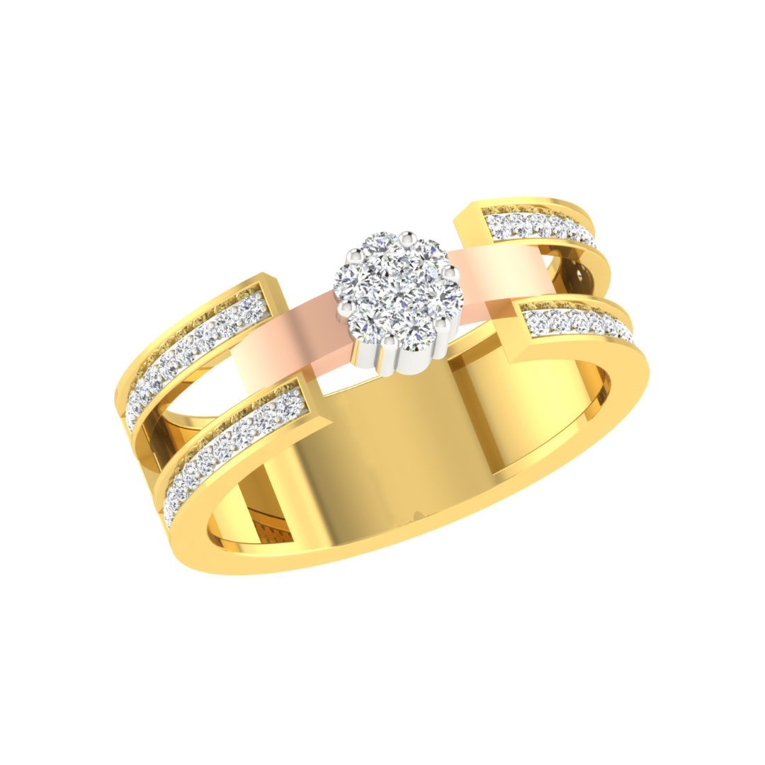 Nidal Jewels | Aster Solitaire  Diamond Ring