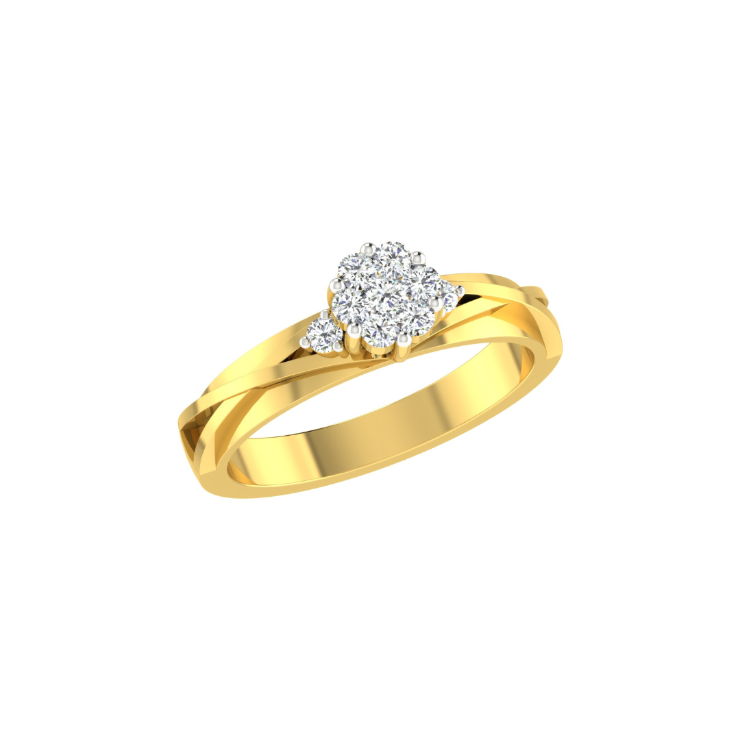 Nidal Jewels | The Emberlynn Diamond Ring - Nidal Jewels
