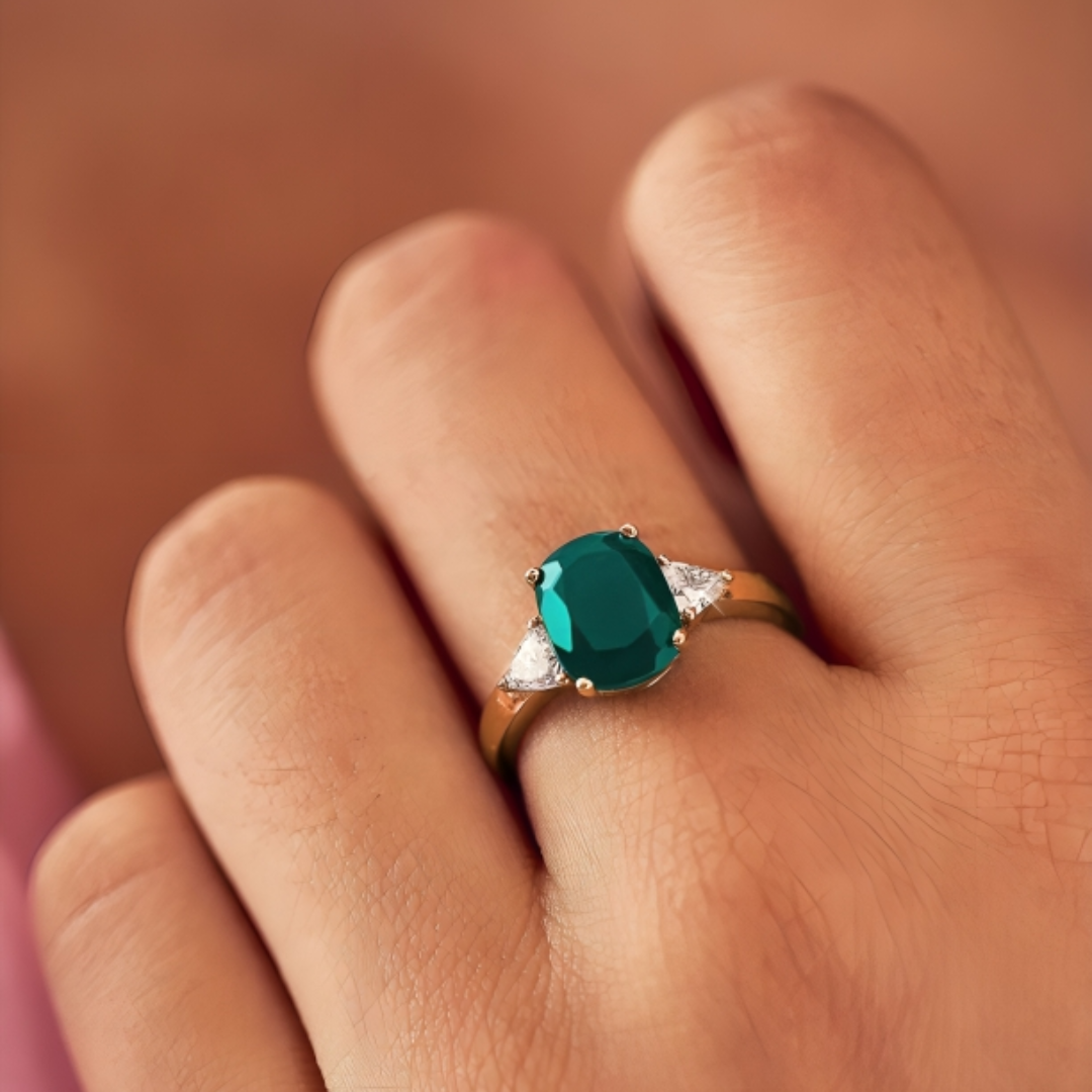 Nidal Jewels | Verdant Radiance Ring