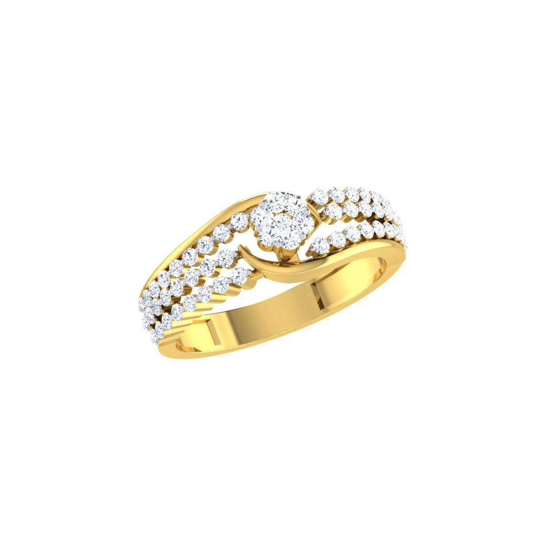 Nidal Jewels | Stellar Flow Diamond Rings