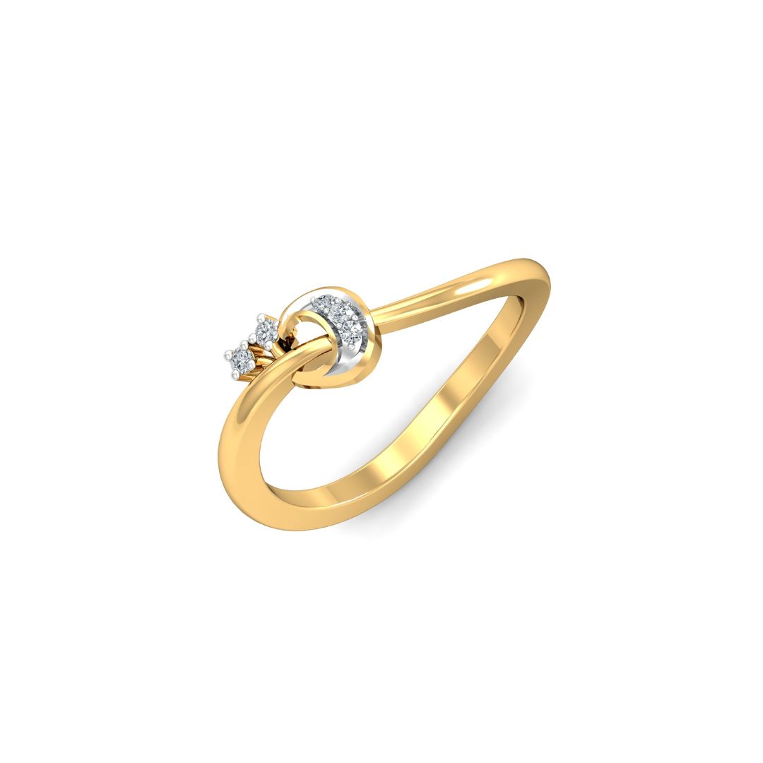 Nidal Jewels | Luna Glow Gold and Diamond Ring - Nidal Jewels
