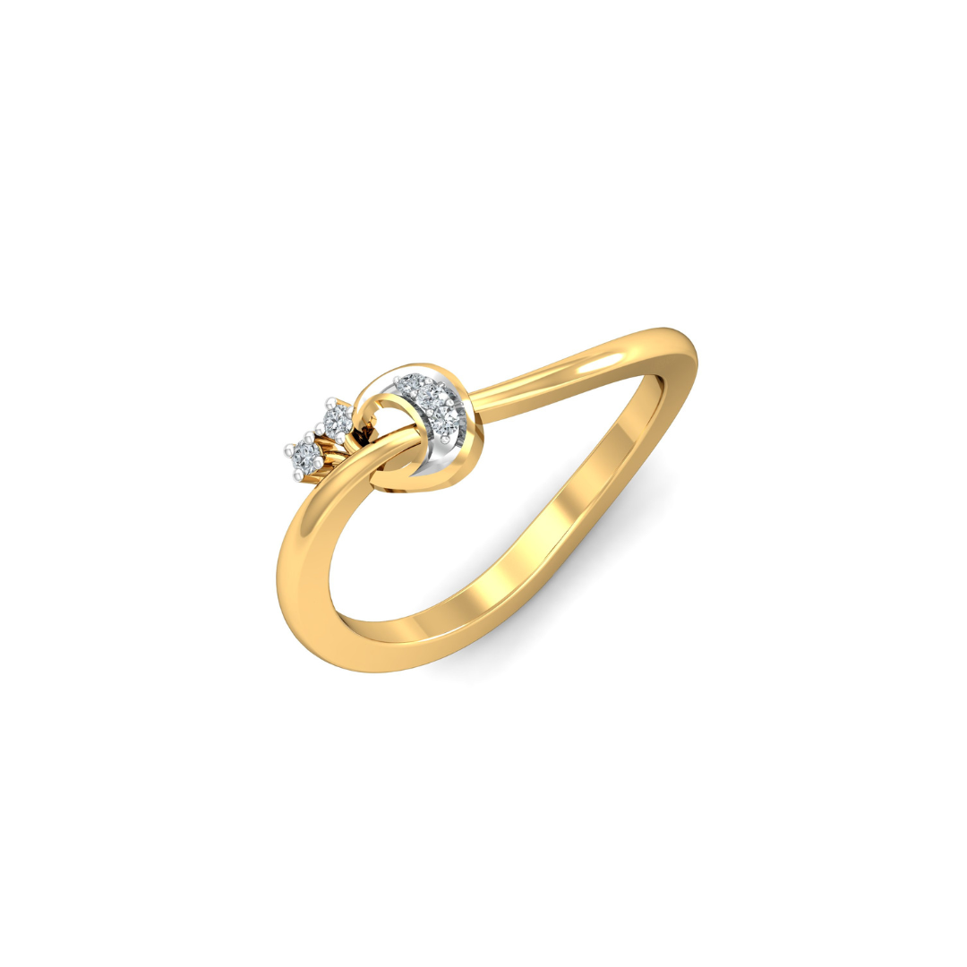 Nidal Jewels | Luna Glow Gold and Diamond Ring