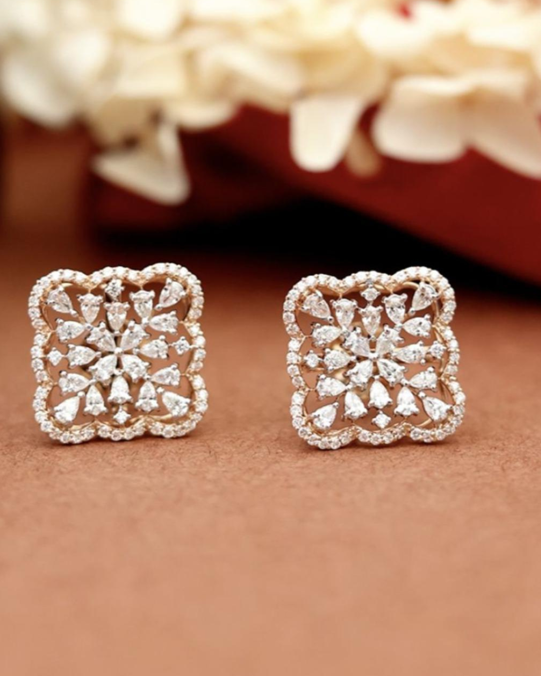 Nidal Jewels | Royal Elegance Gold & Diamond Studs