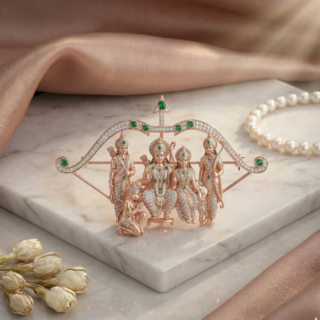 NIDIAL JEWELS| SHRI RAM DARBAR LUXURY PENDANT