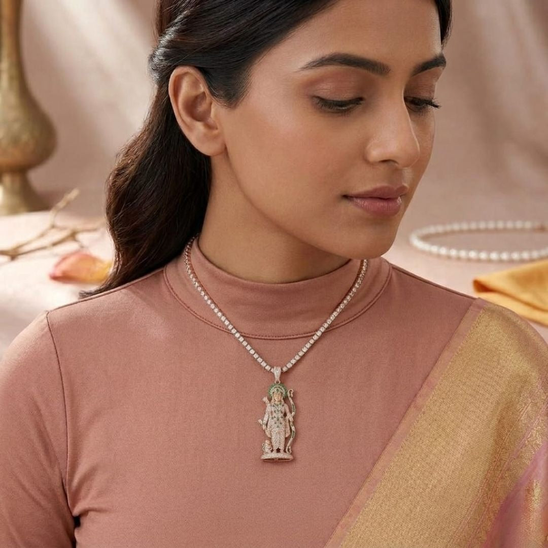 NIDAL JEWELS| SHREE RAM DIVINE PENDANT